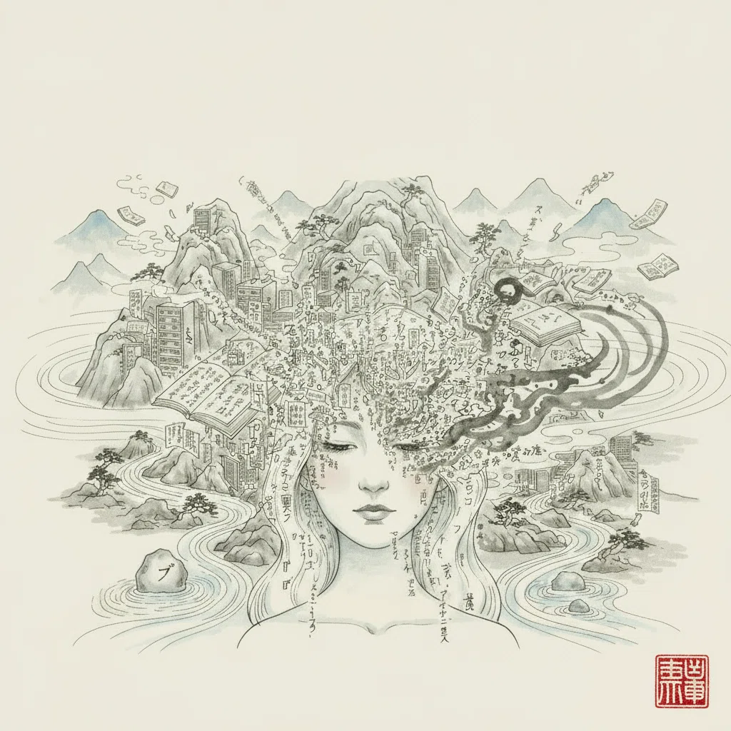 静謐な水墨画作品展｜M. T.