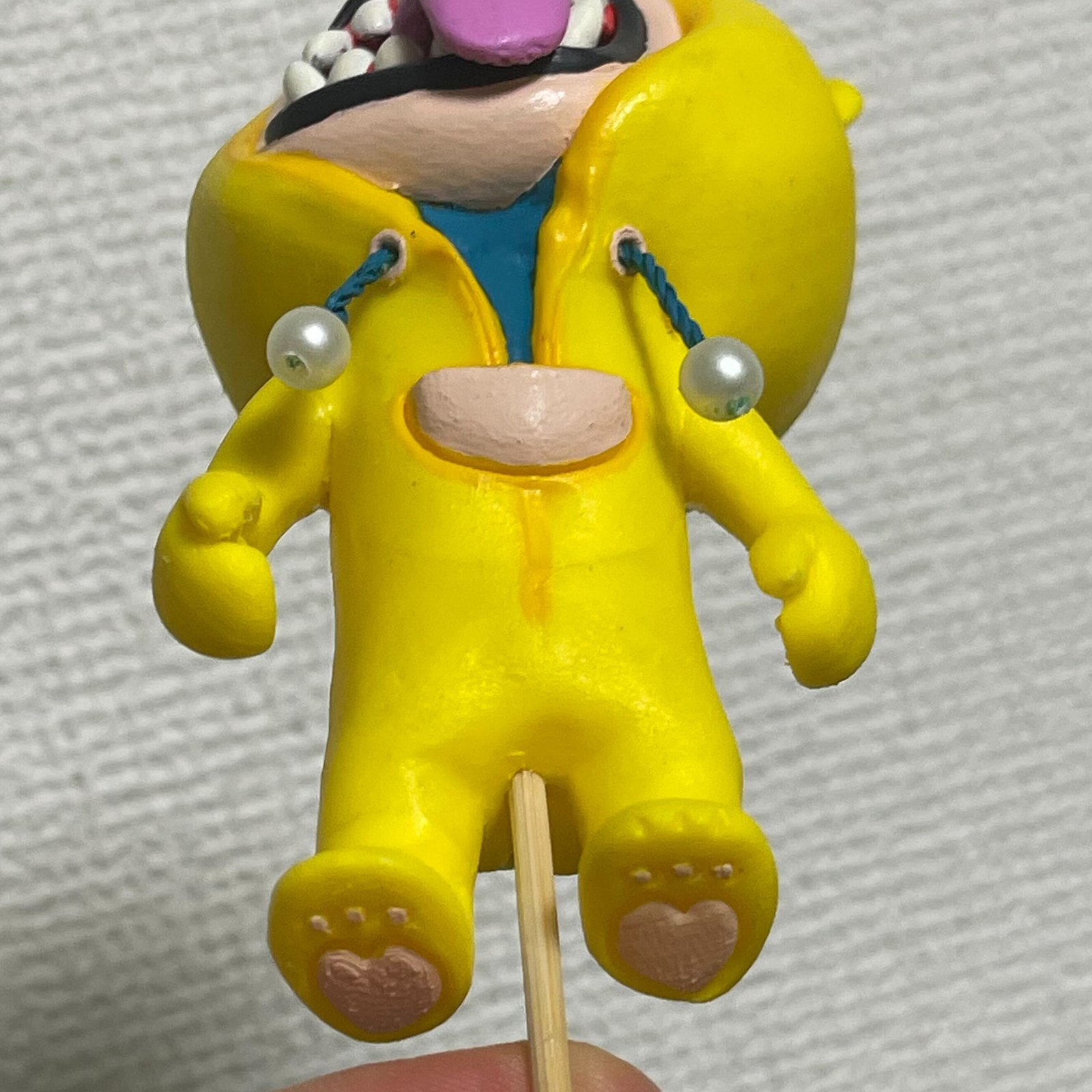 イエロー 自転車に乗ったクマのフィギュア ONE PIECE」熊本復興プロジェクト「クマコレ」販売中です♪ | 道の駅 阿蘇