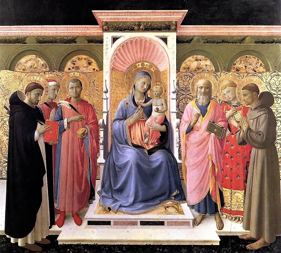 フラ・アンジェリコ 「アンナレーナの祭壇画」｜フィレンツェ歩き ここ