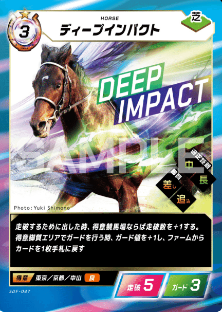 FOTH】 Force of the horse 芝・競馬場条件に応じて強くなるカード