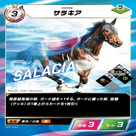 FOTH】 Force of the horse 芝・競馬場条件に応じて強くなるカード