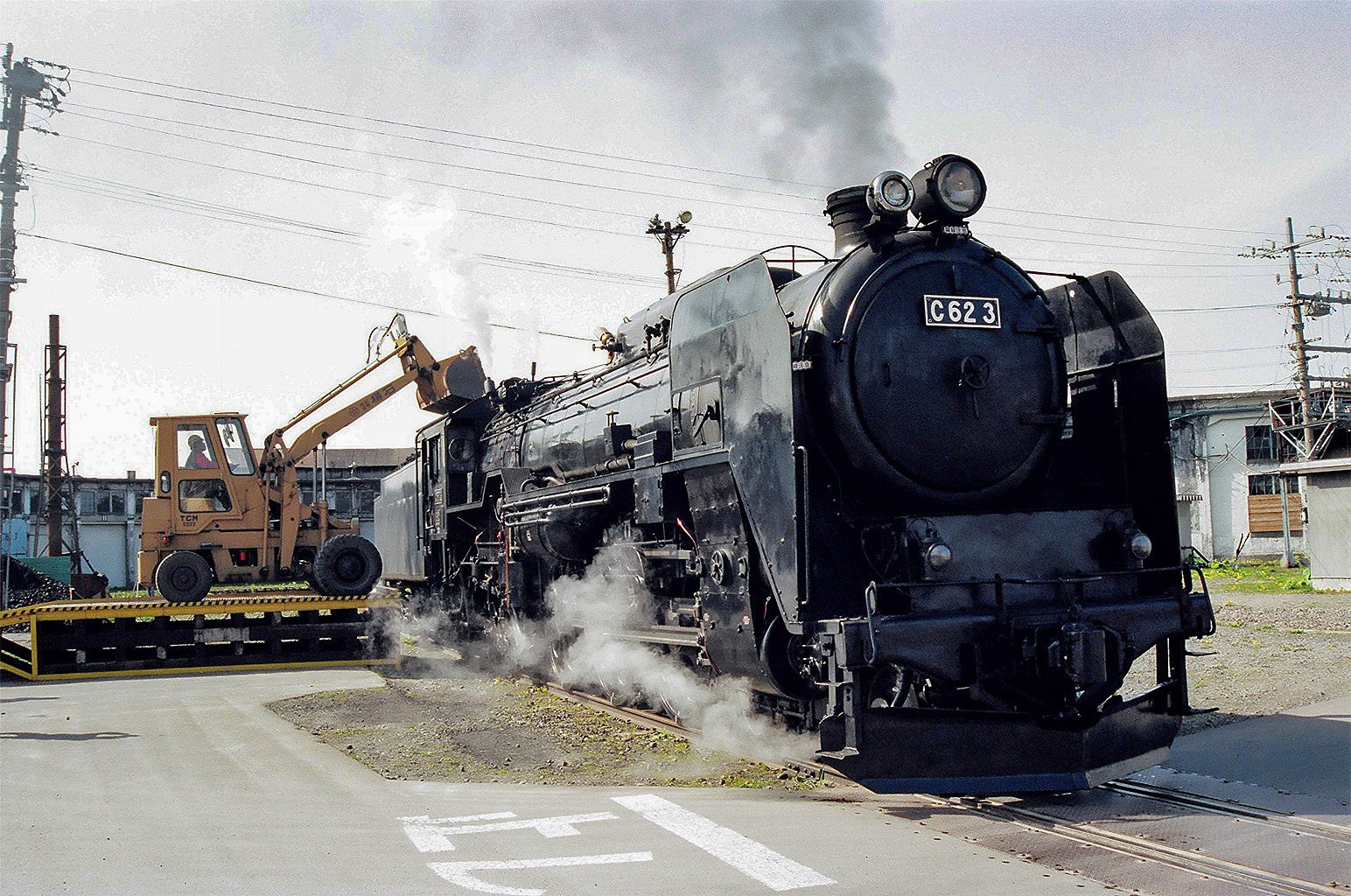 v083, 函館本線：C62ニセコ （1989年5月ｰ後編）｜ひろやん