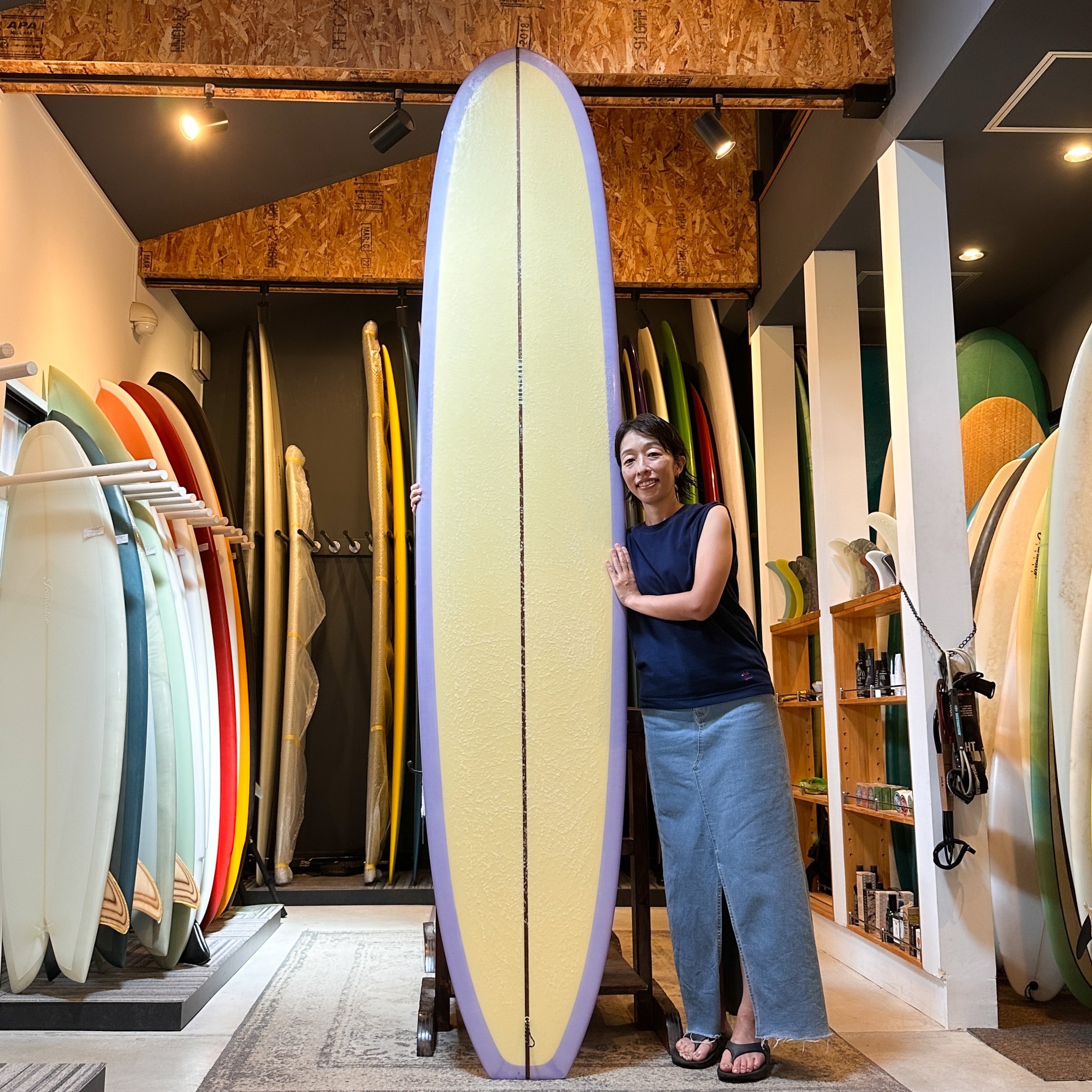 𝐓𝐑𝐀𝐍𝐒𝐈𝐒𝐓𝐎𝐑 𝐁𝐑𝐀𝐍𝐃 - FEET WOOD GIRLモデル9'4”を