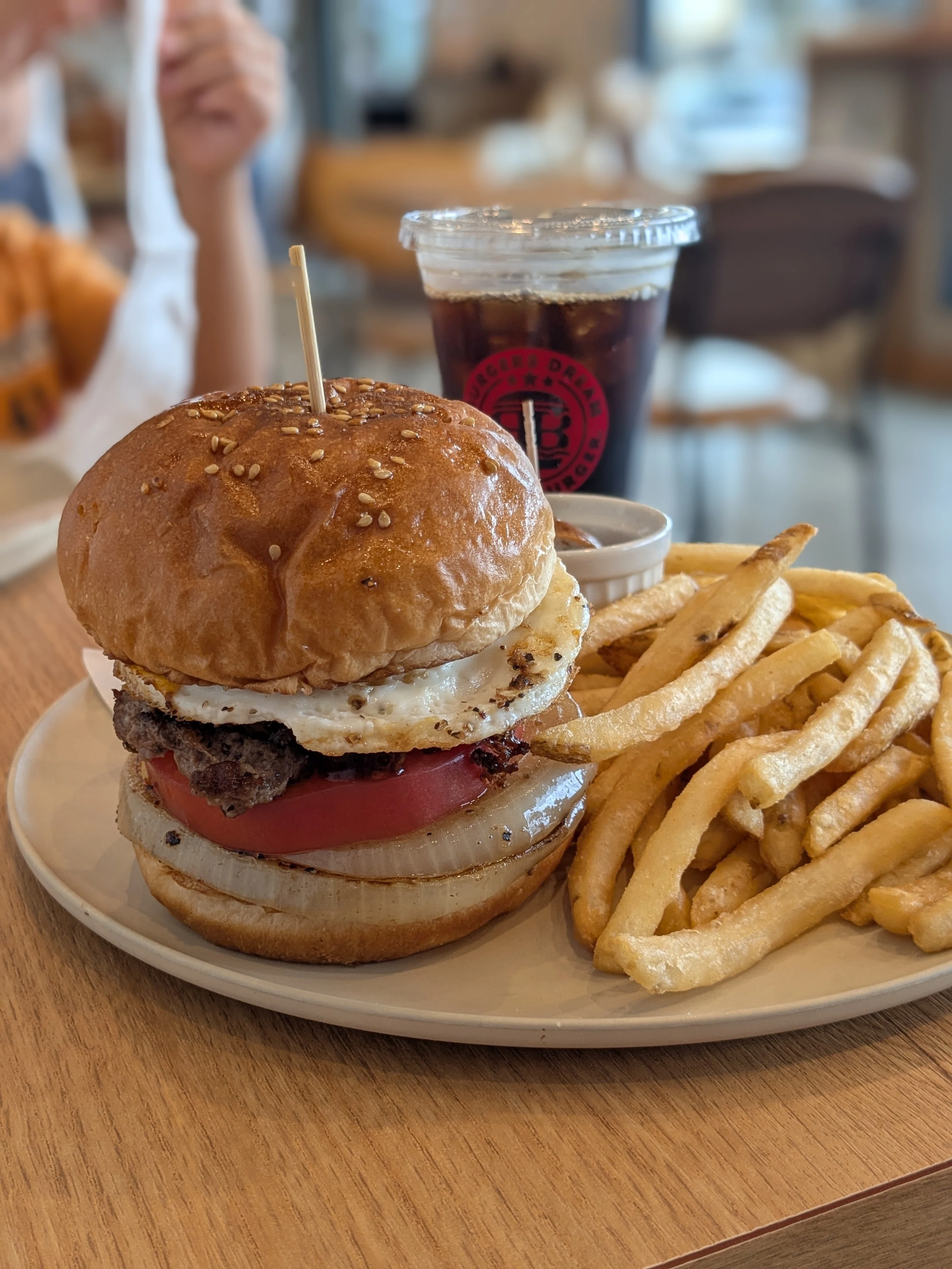 百年味噌󠄀月見バーガー＠BURGER BURGER. × BAGEL＆CAFE ten(愛知県