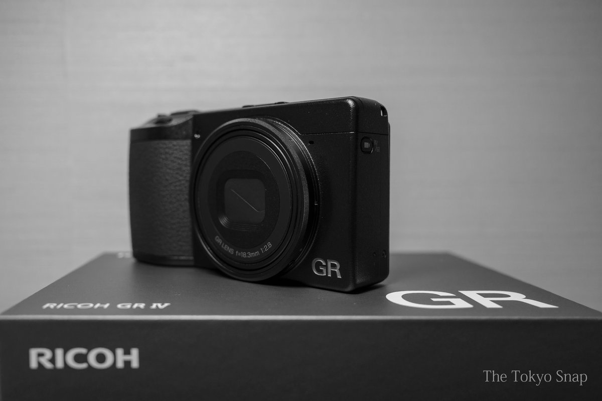 RICOH GR IV 開封の儀｜K | The Tokyo Snap