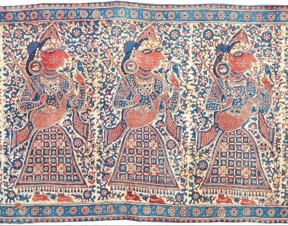 世界を魅了しつづけるインド更紗｜紅紫