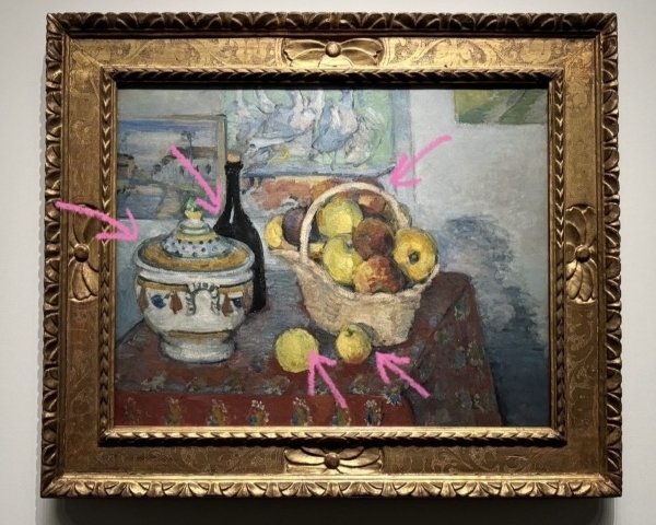 ルノワール×セザンヌ展を鑑賞。セザンヌの有名な言葉を解釈すれば、絵