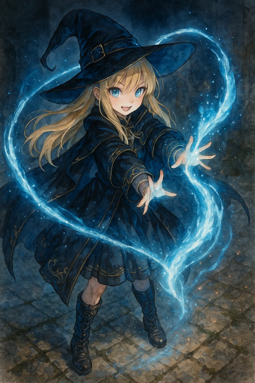 魔法使い】×美少女｜生成AIイラスト｜タイガ乃箱庭｜タイガ＠AIイラスト