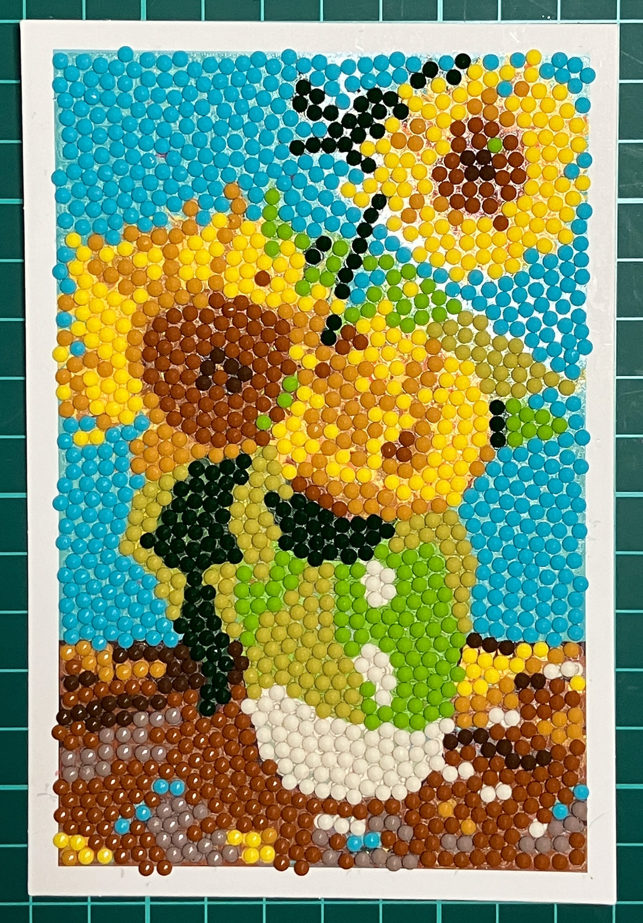 100均 ビーズアート｜ポキポキ