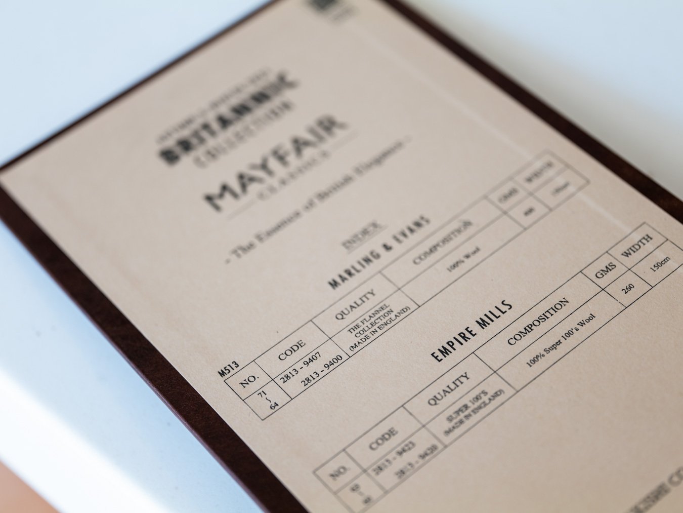 英国生地「Empire Mills」とは？｜千葉オーダースーツ専門店TSP.2022