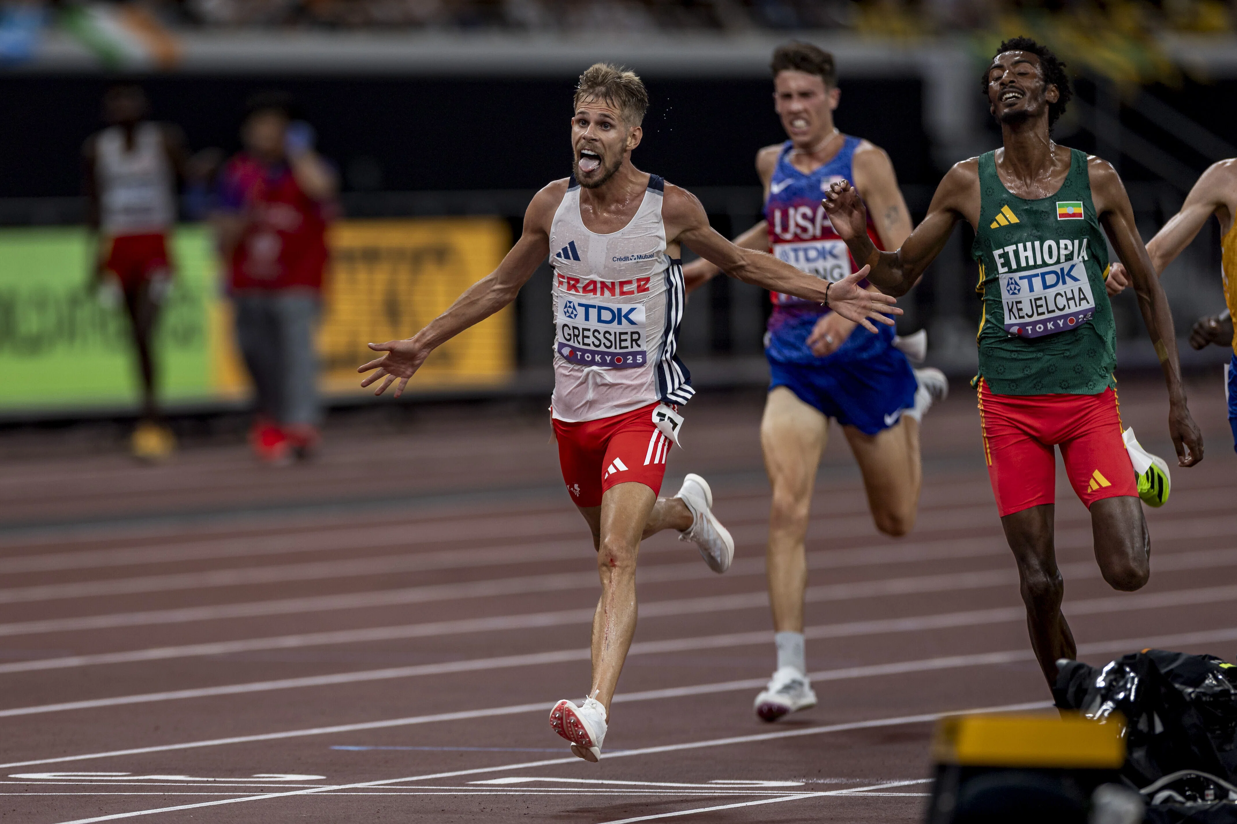 東京2025世界陸上男子 10000m 決勝🥇Jimmy GRESSIER 28:55.77 🥈Yomif