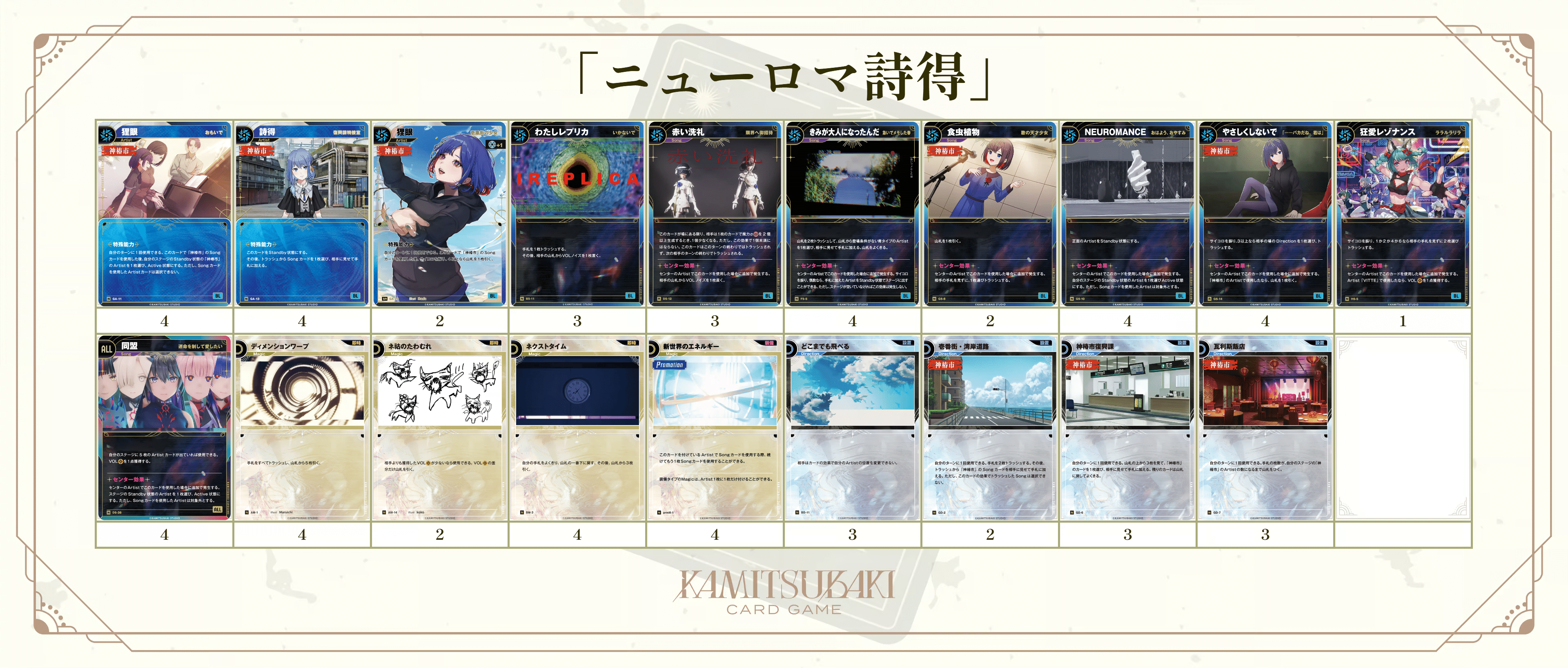 神椿TCG】紙椿杯-花達-メタレポート|是祈途@観測者 神椿TCG】紙椿杯-花達-メタレポート|是祈途@観測者