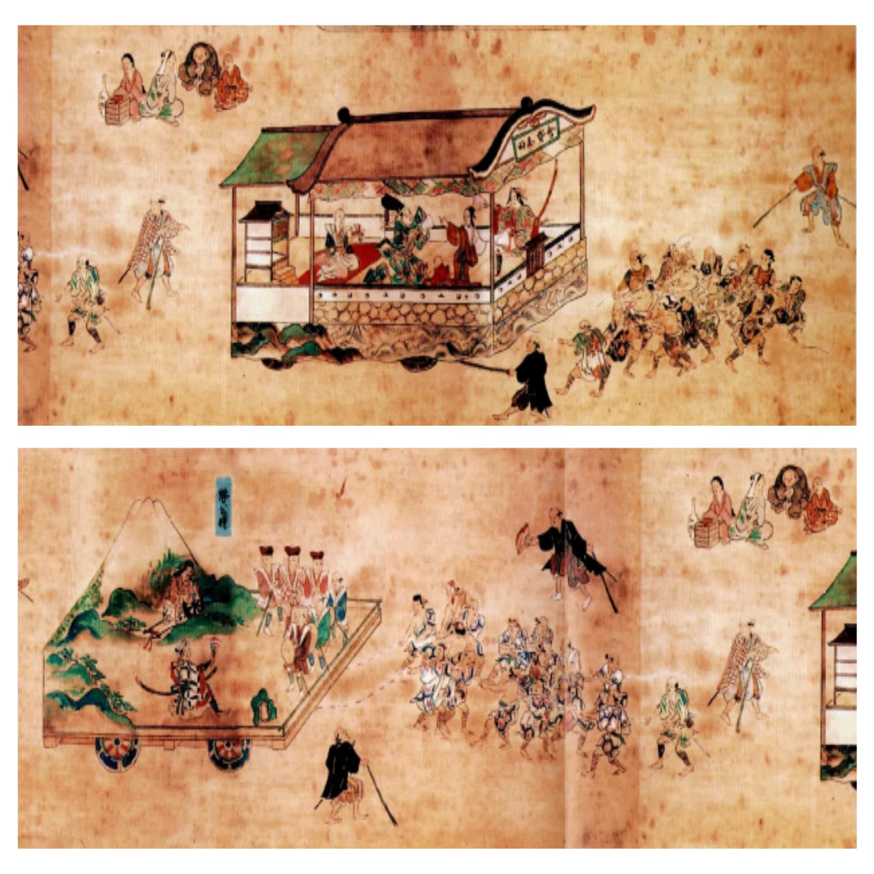 川越氷川祭＃4｜山車－絵画にみる変遷－｜川越氷川神社