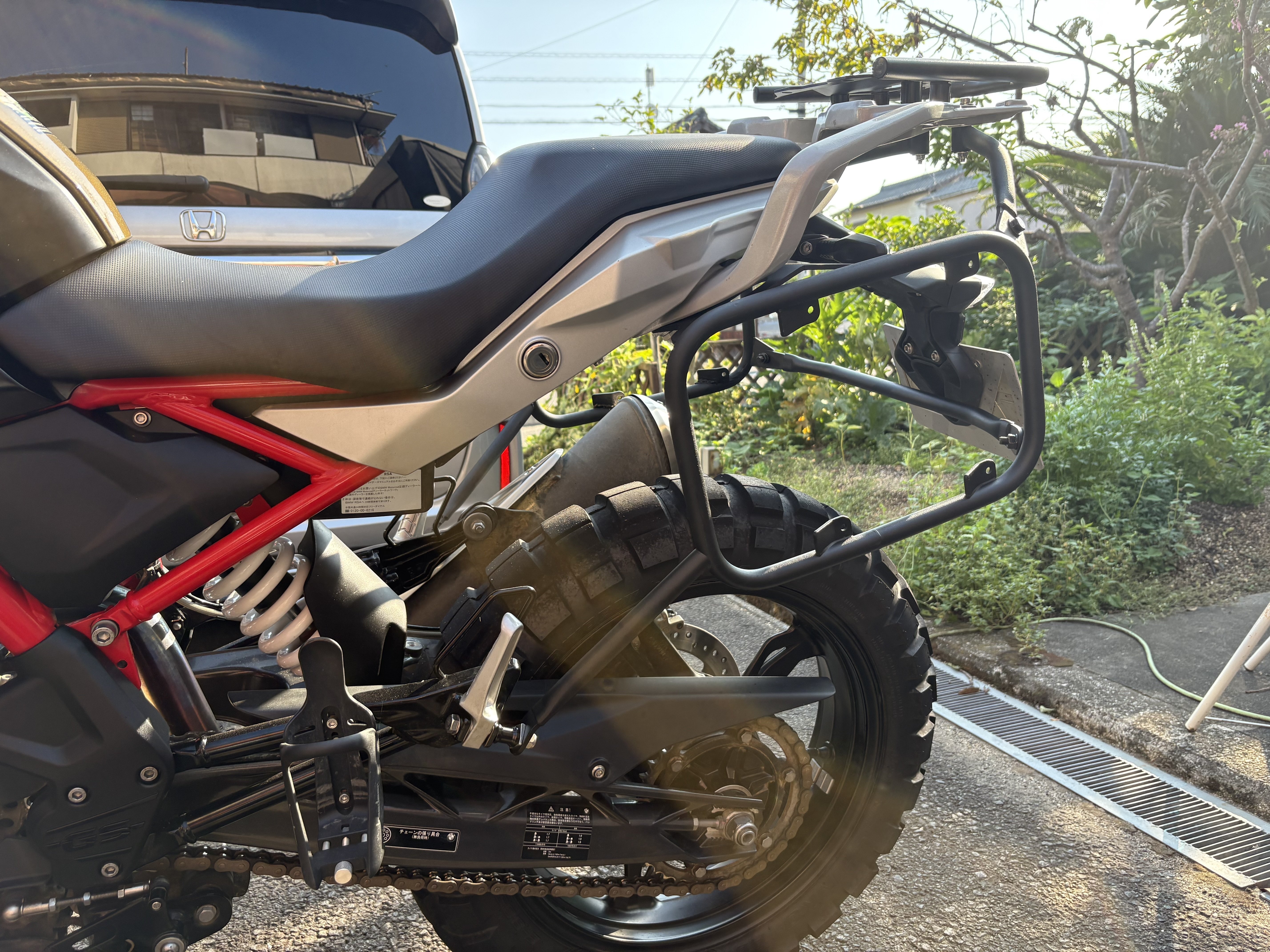 値下げとパニアオマケ追加しました！BMW G310GS 車検2024年1月