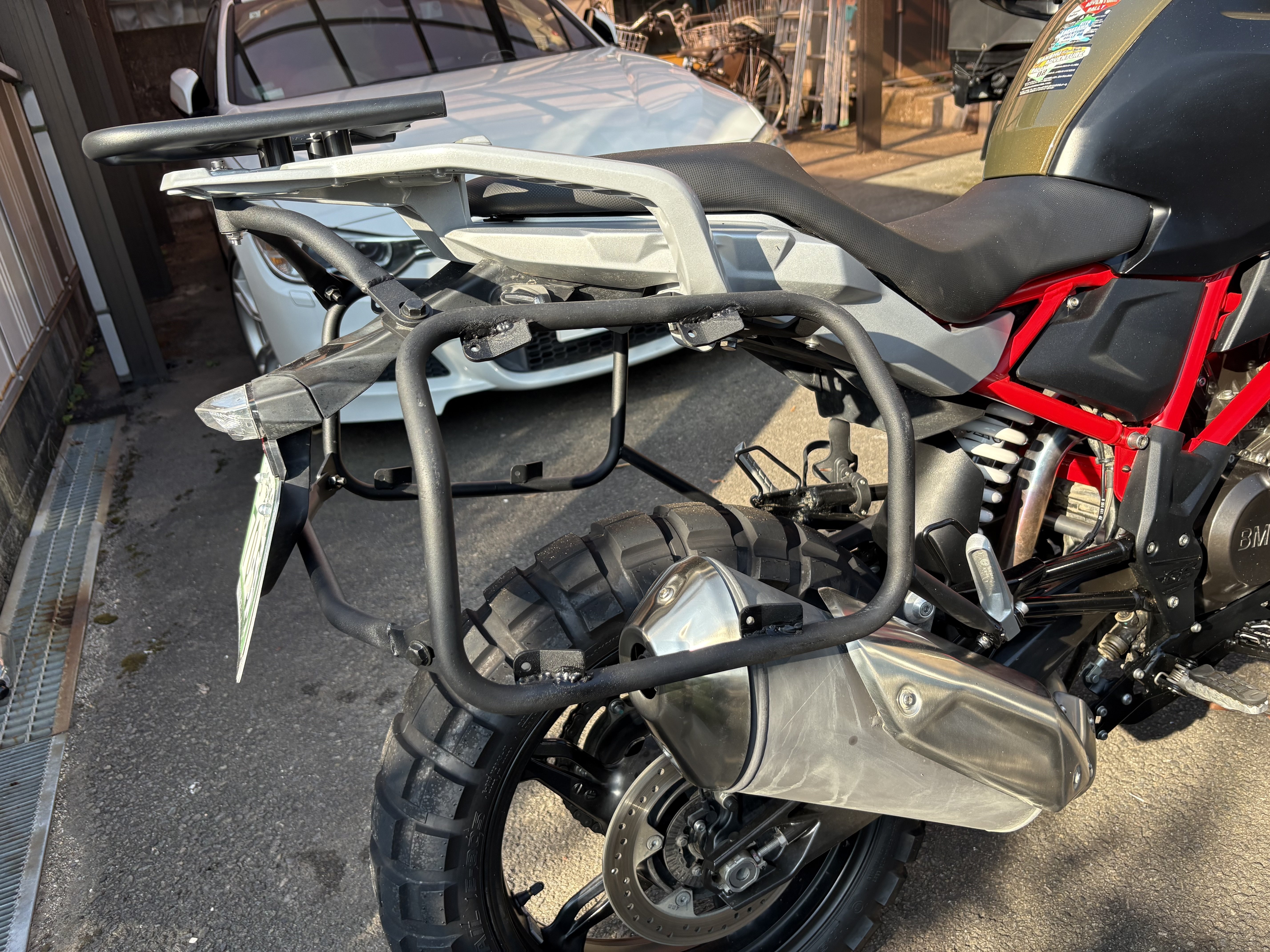 値下げとパニアオマケ追加しました！ G310GS 車検2024年1月★フルパニア　オプション多数 値下げとパニアオマケ追加しました！BMW G310GS 車検2024年1月