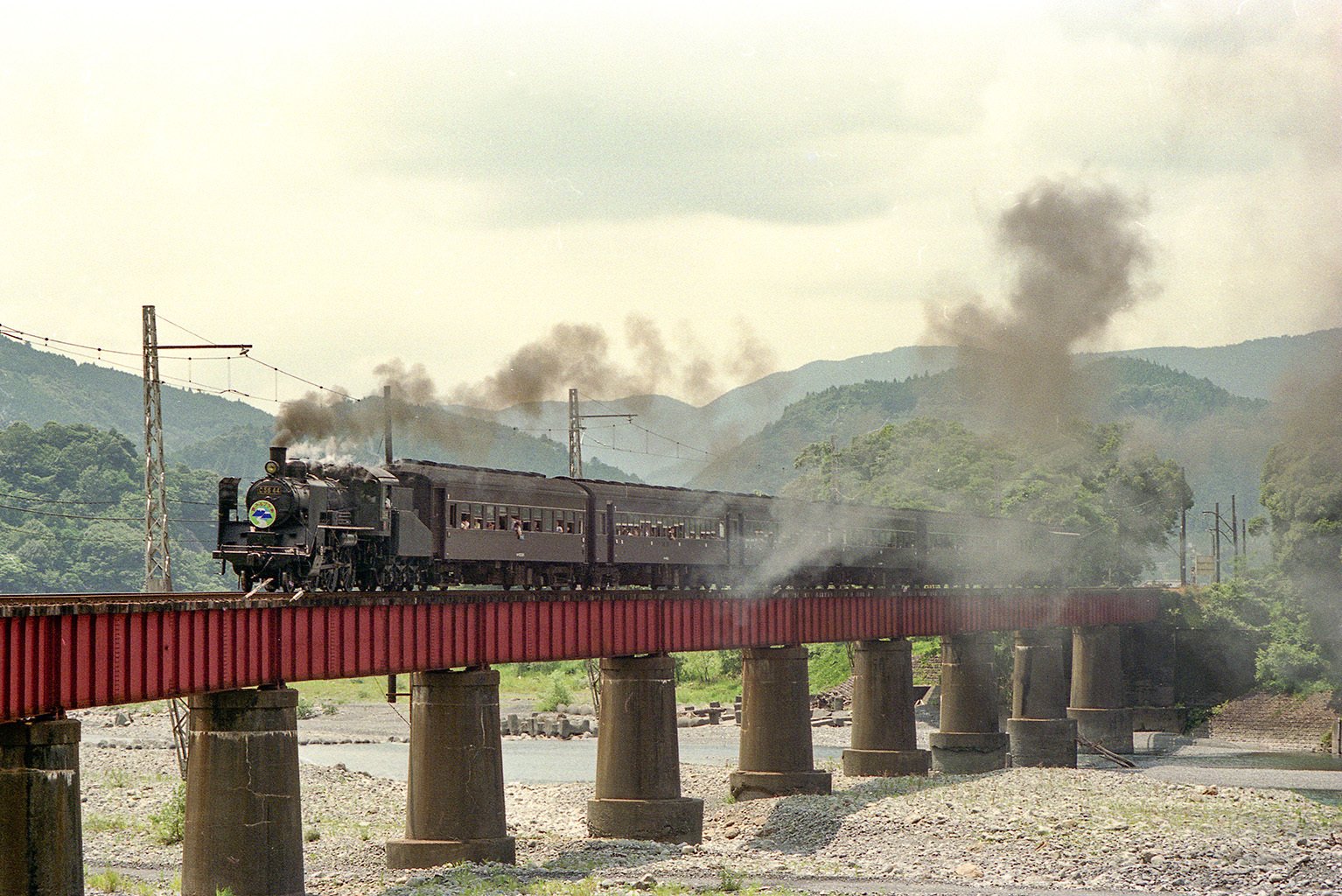 v085, 大井川鉄道：三重連 （1989年）｜ひろやん