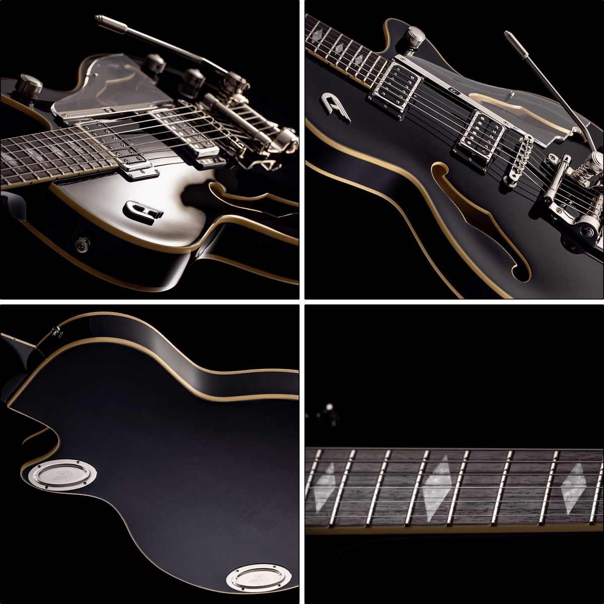 希少　デューセンバーグ 49er ブラック Duesenberg 49er Black – Chicago Music Exchange