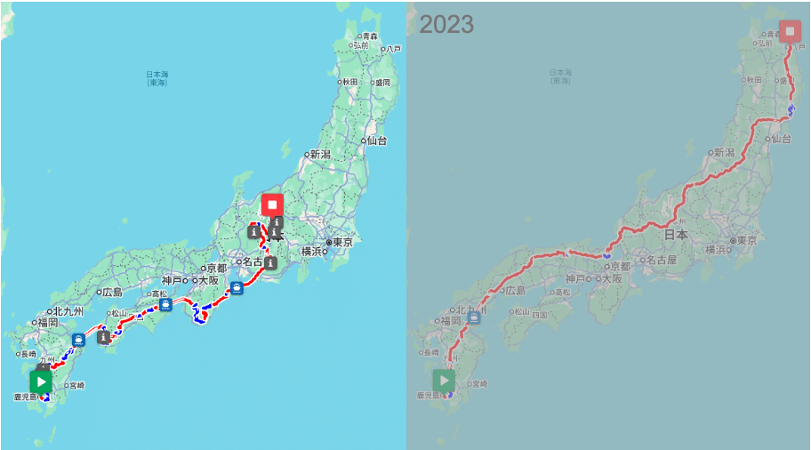 今年も参戦】【日本山岳縦断2570km】 The Japanese Odyssey 2025｜じーにょ
