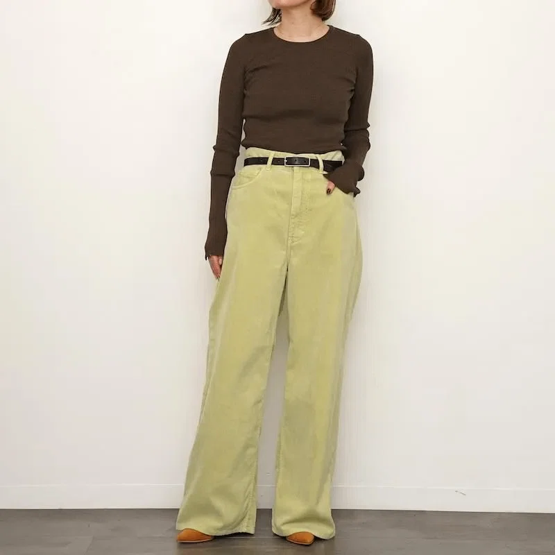 AURALEE】唯一無二のコーデュロイPIGMENT DYED FINX CORDUROY WIDE 5P
