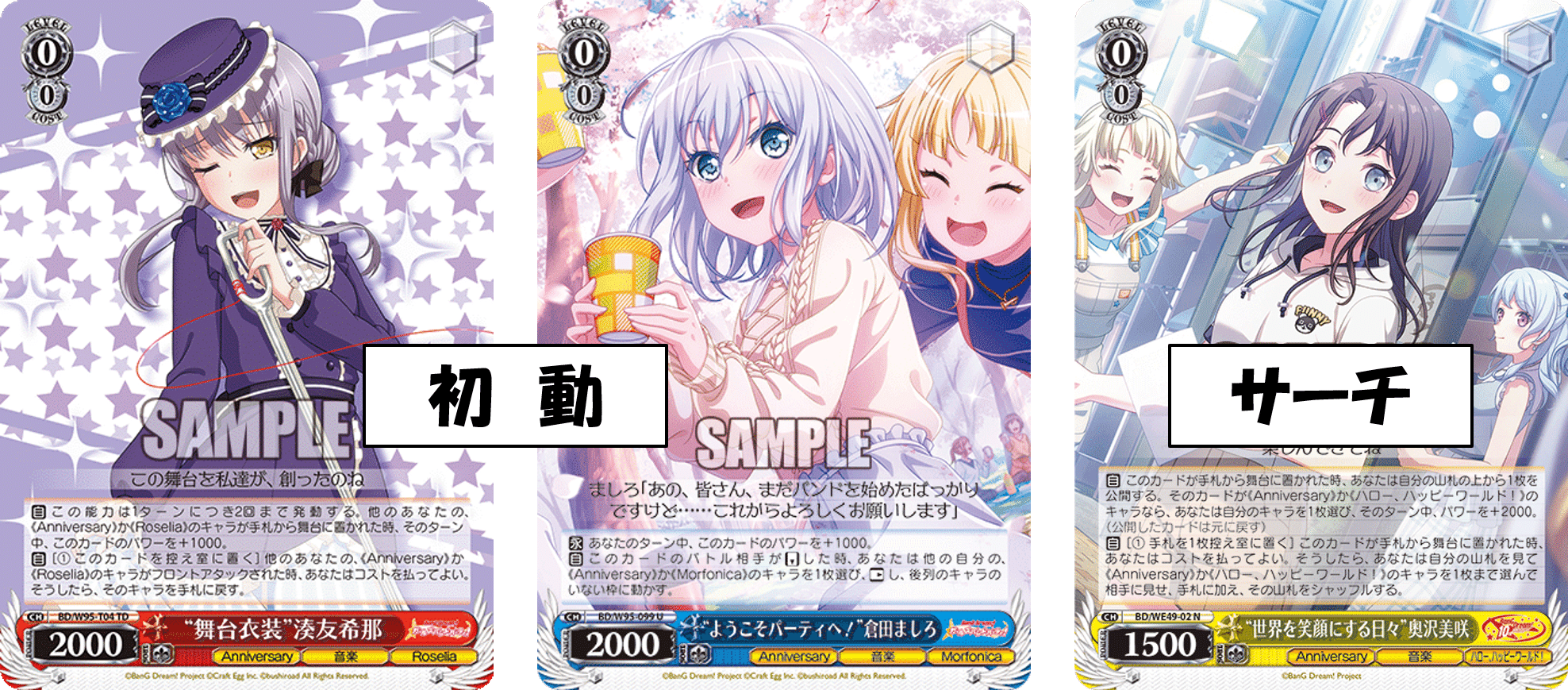 ヴァイス バンドリ Anniversary軸 デッキ ヴァイスシュヴァルツより「バンドリ！ ガールズバンドパーティ！ 5th
