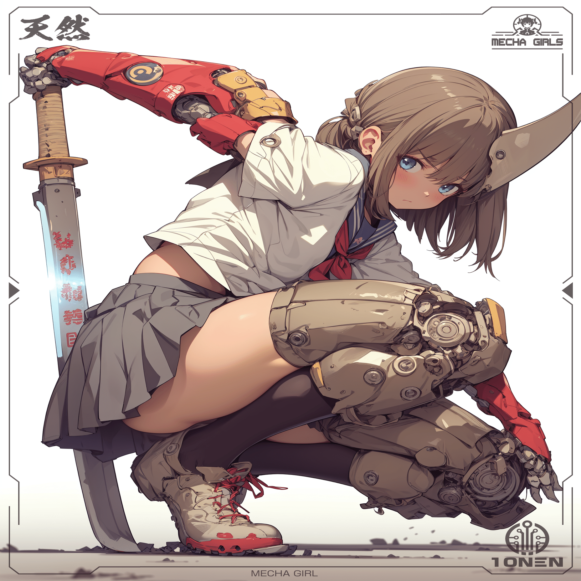 祭りの後（2025年9月19日のAIイラスト）｜てんねん｜AIイラスト