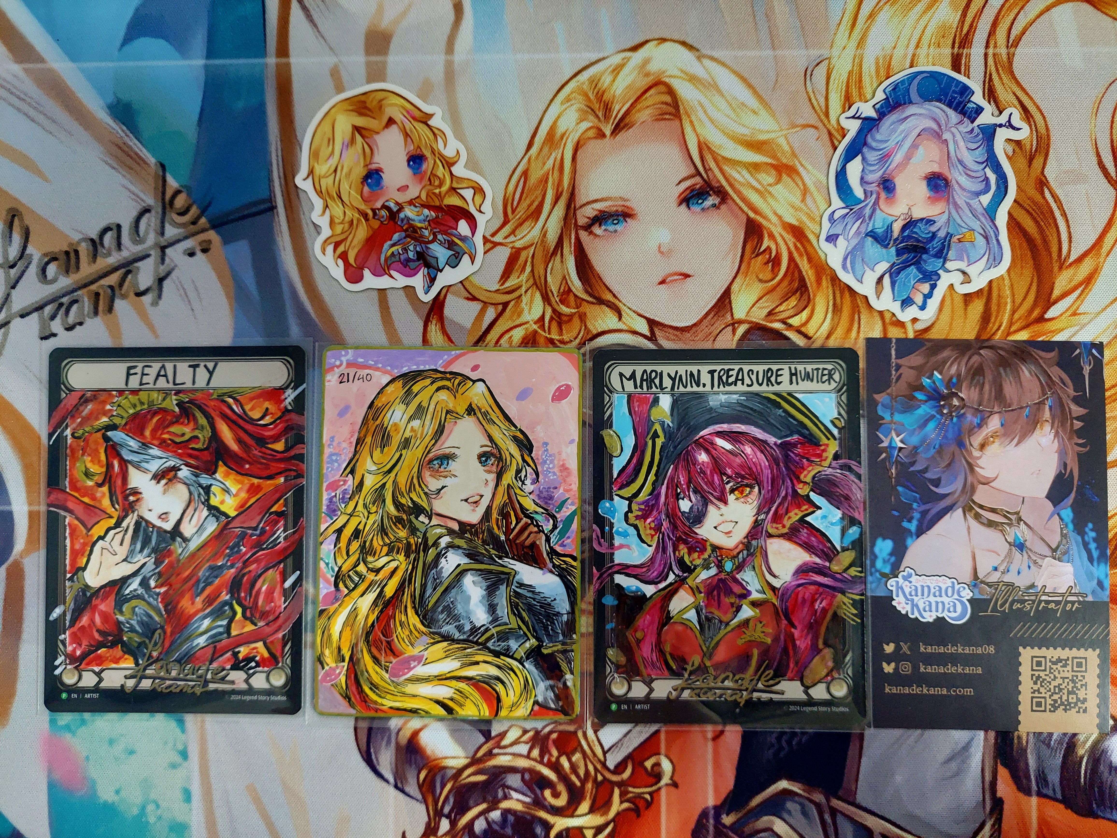 Kanadekana先生にAP（アーティストプルーフ）を依頼した話｜宇宙刑事