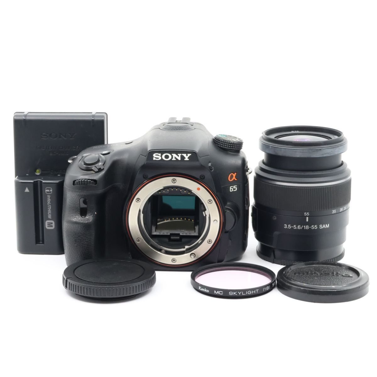 ソニー アルファ A65 デジタル一眼レフカメラセットSLT-A65V SONY α65 | デジタル一眼カメラα（アルファ） | ソニー