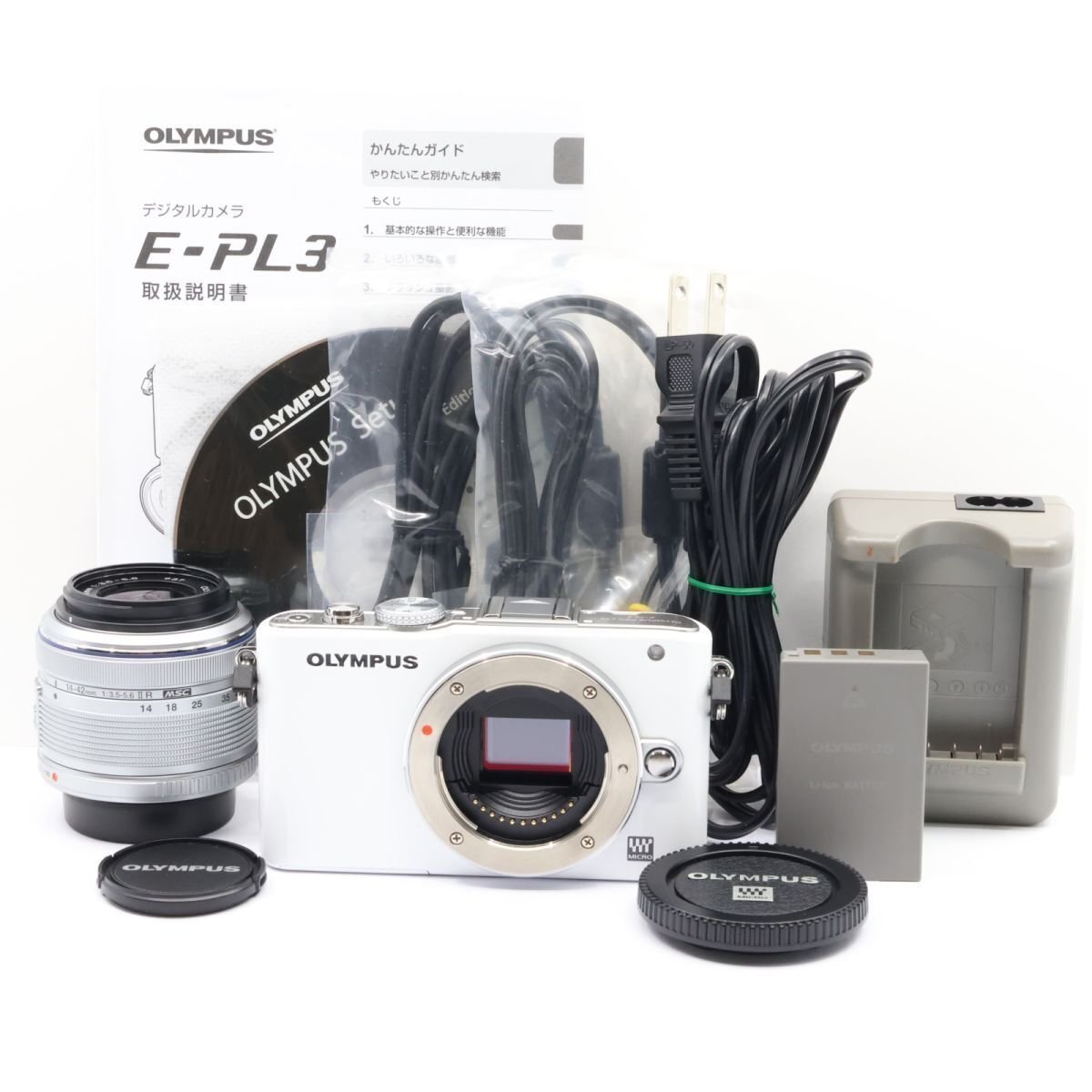 2025/09/15入荷｜Olympus PEN LITE E-PL3 レンズキット｜軽快に
