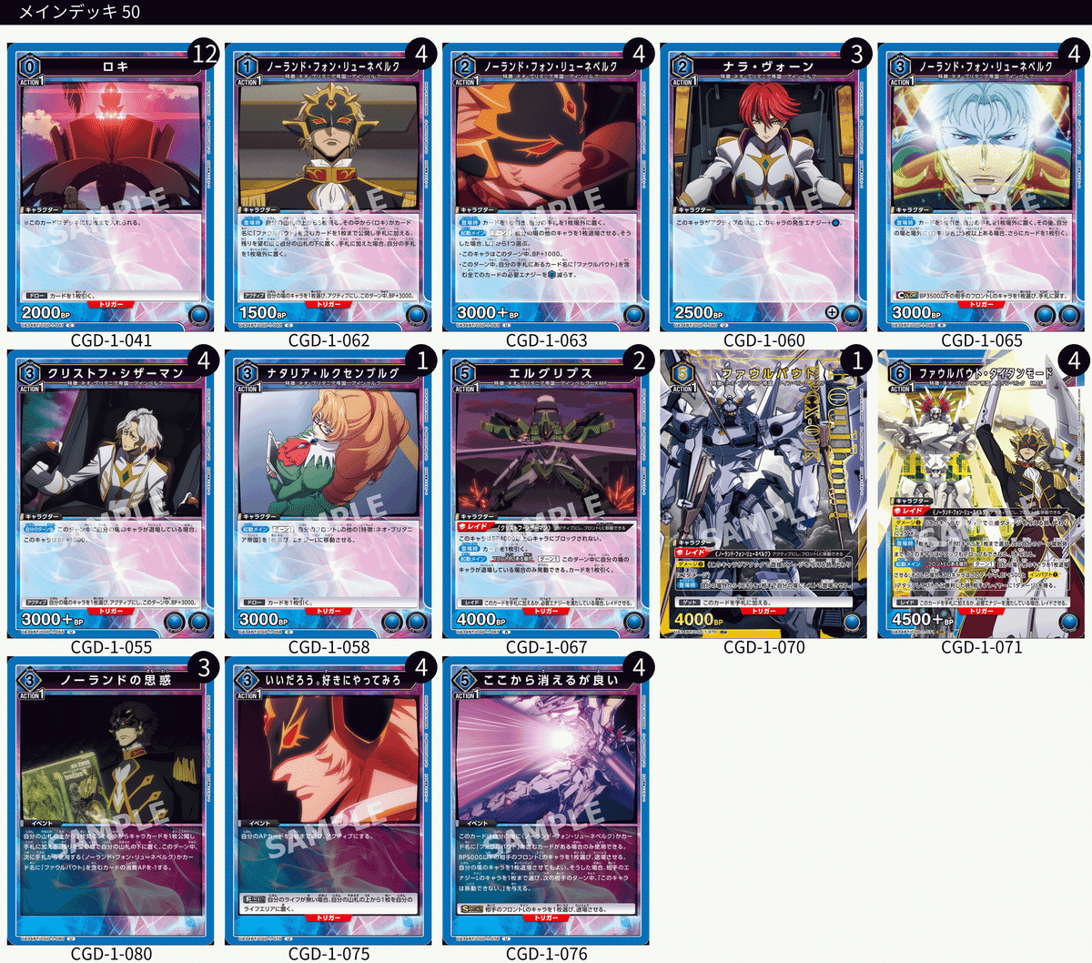 ファウルバウト　デッキ 新弾解説【青ロゼ】｜キム・キソン