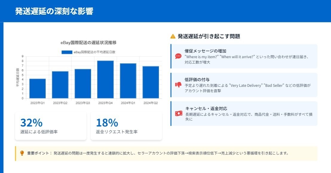 なぴ(発送9月3日から 発送トラブルの救世主】eBay輸出｜AIで低評価と返金リスクを回避