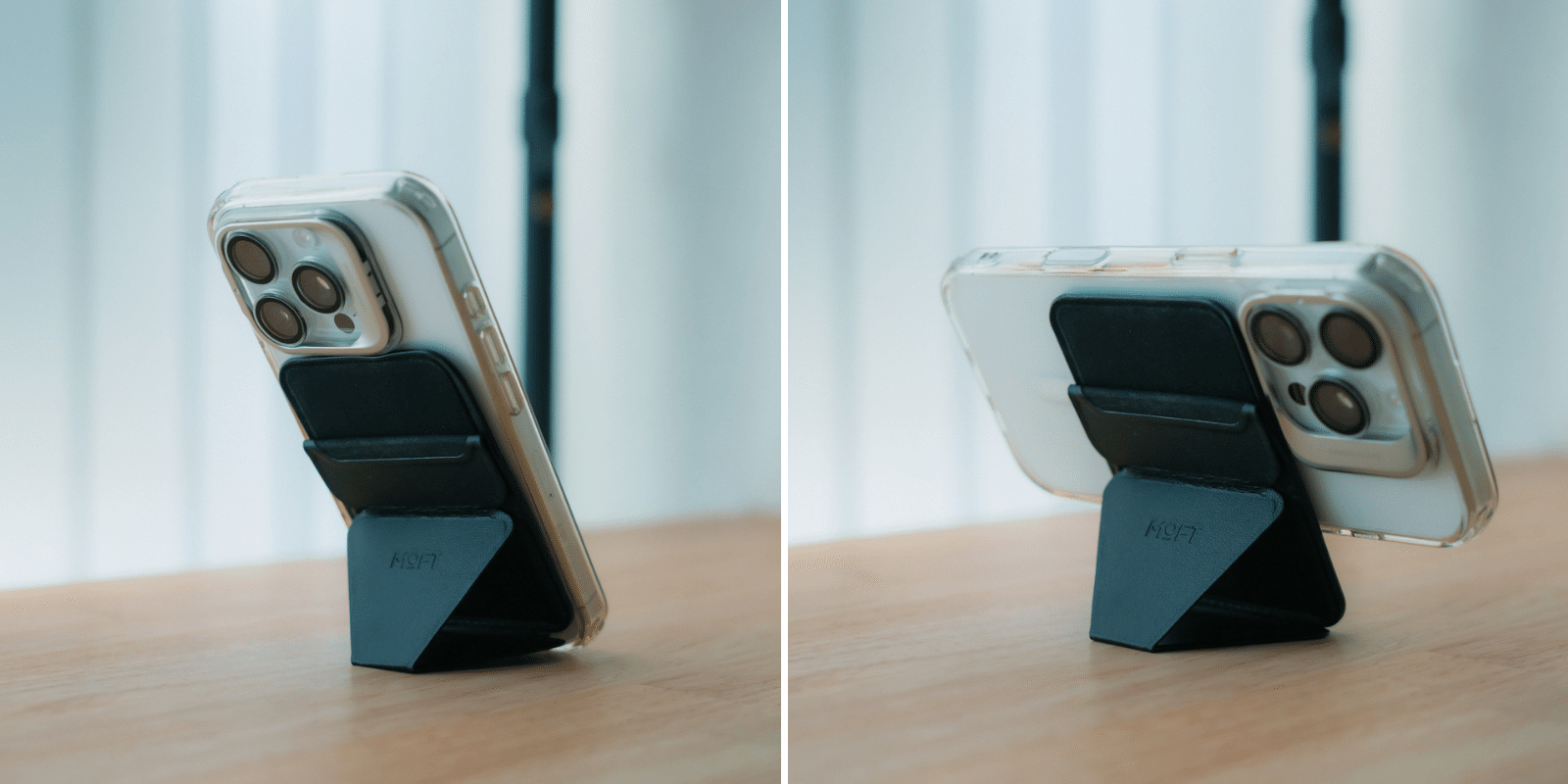 MOFT 強化版 Snap-On スマホスタンド カードケース デザートゴールド MOFT公式直営店磁力強化版 Snap-On スマホスタンド iPhone 16⁄15