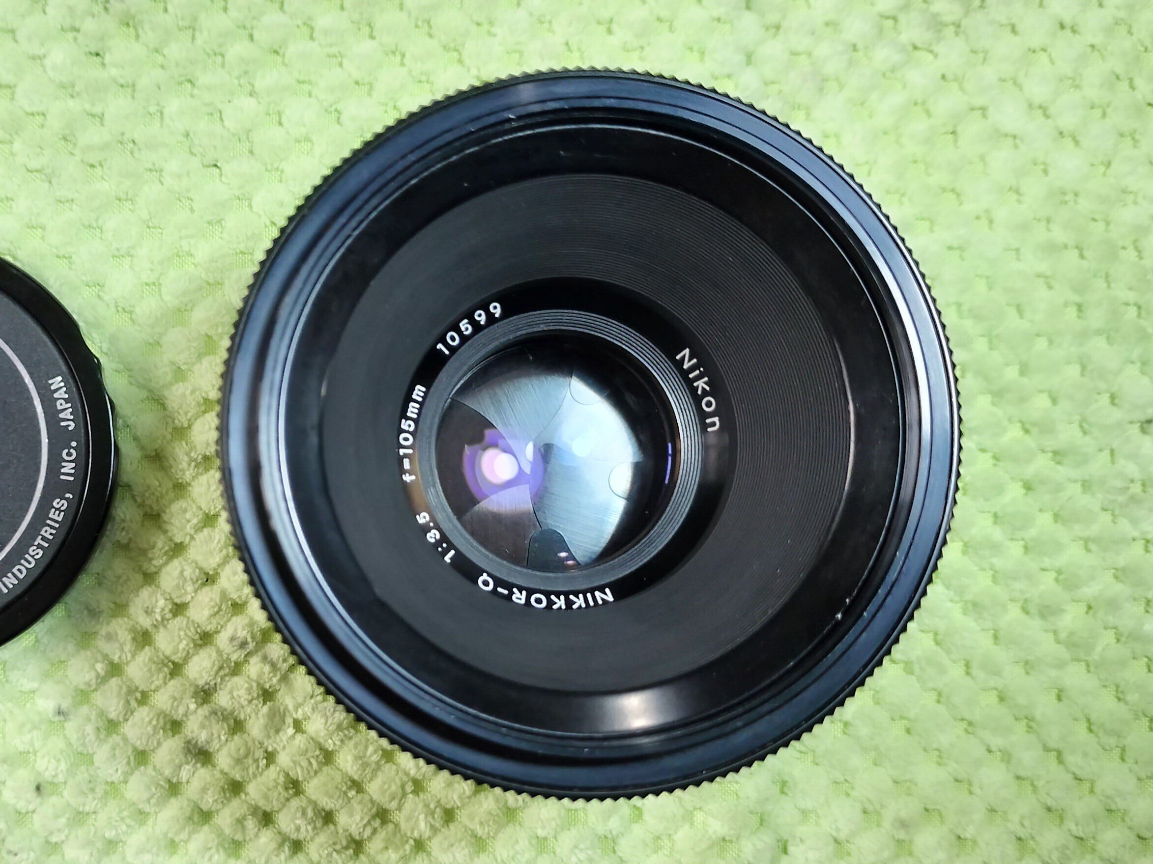 Zenza Bronica Nikon NIKKOR-Q 105mm F/3.5の分解｜フィルム