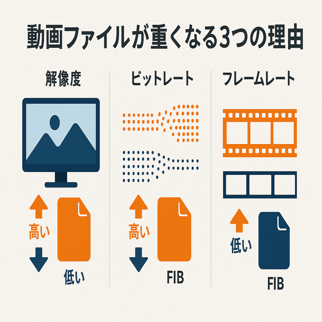 重い動画ファイルを軽くする5つの方法｜画質を落とさず無料で簡単！｜マイ｜暮らしと、もっと。