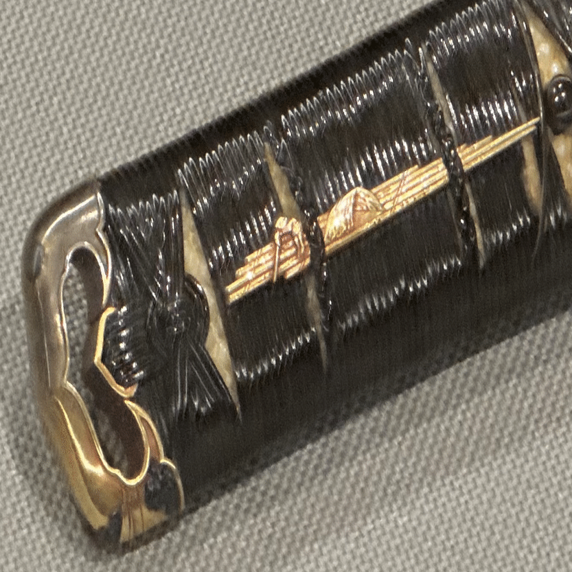 木の幹が表現された「桜皮塗鞘合口短刀拵」｜刀箱師の日本刀ブログ