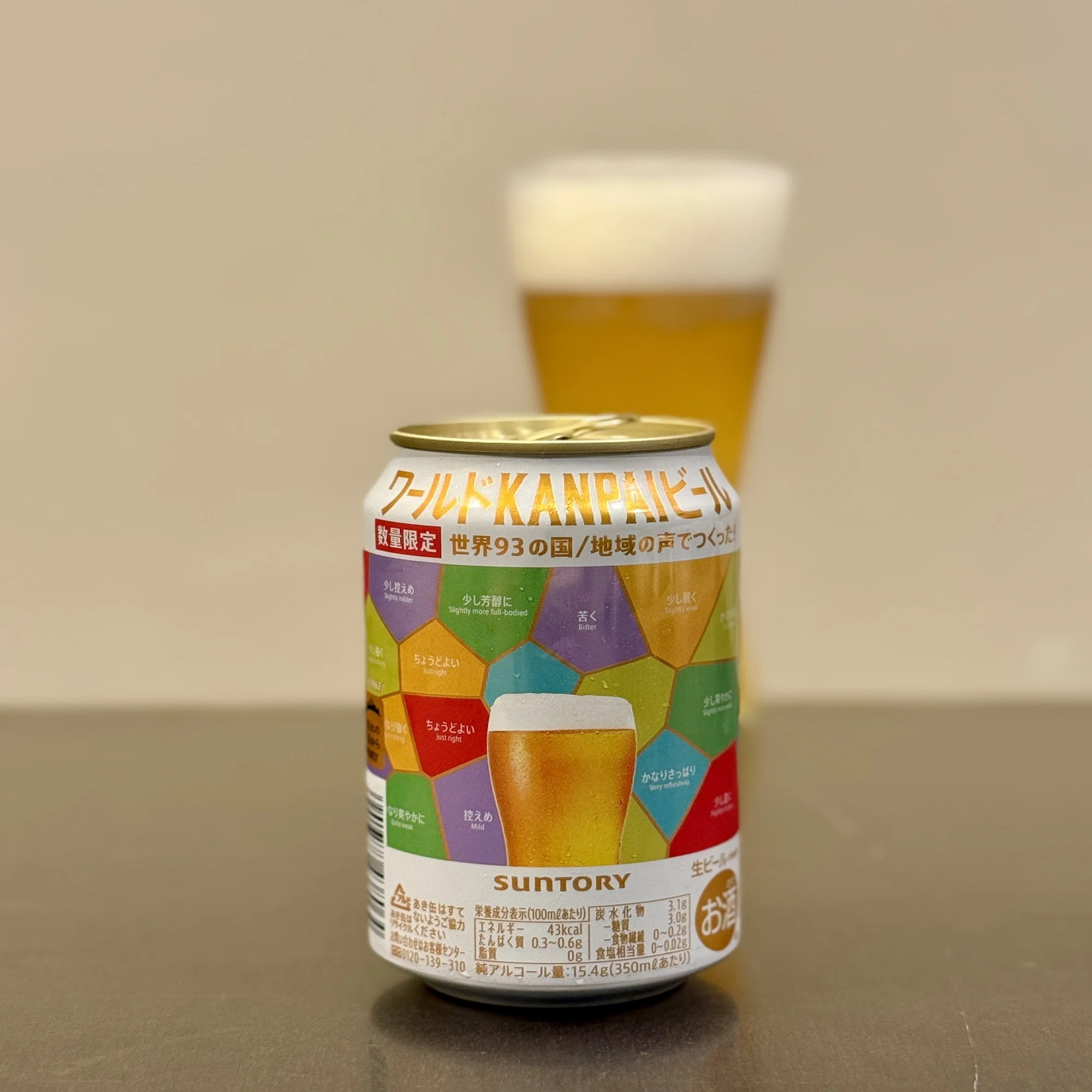 サントリー（SUNTORY）の「ワールドKANPAIビール」｜yamashin0120