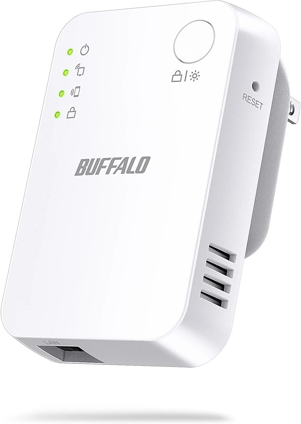 バッファロー WiFi中継機 WEX-1166DHPL/N ハイパワーコンセント直挿し