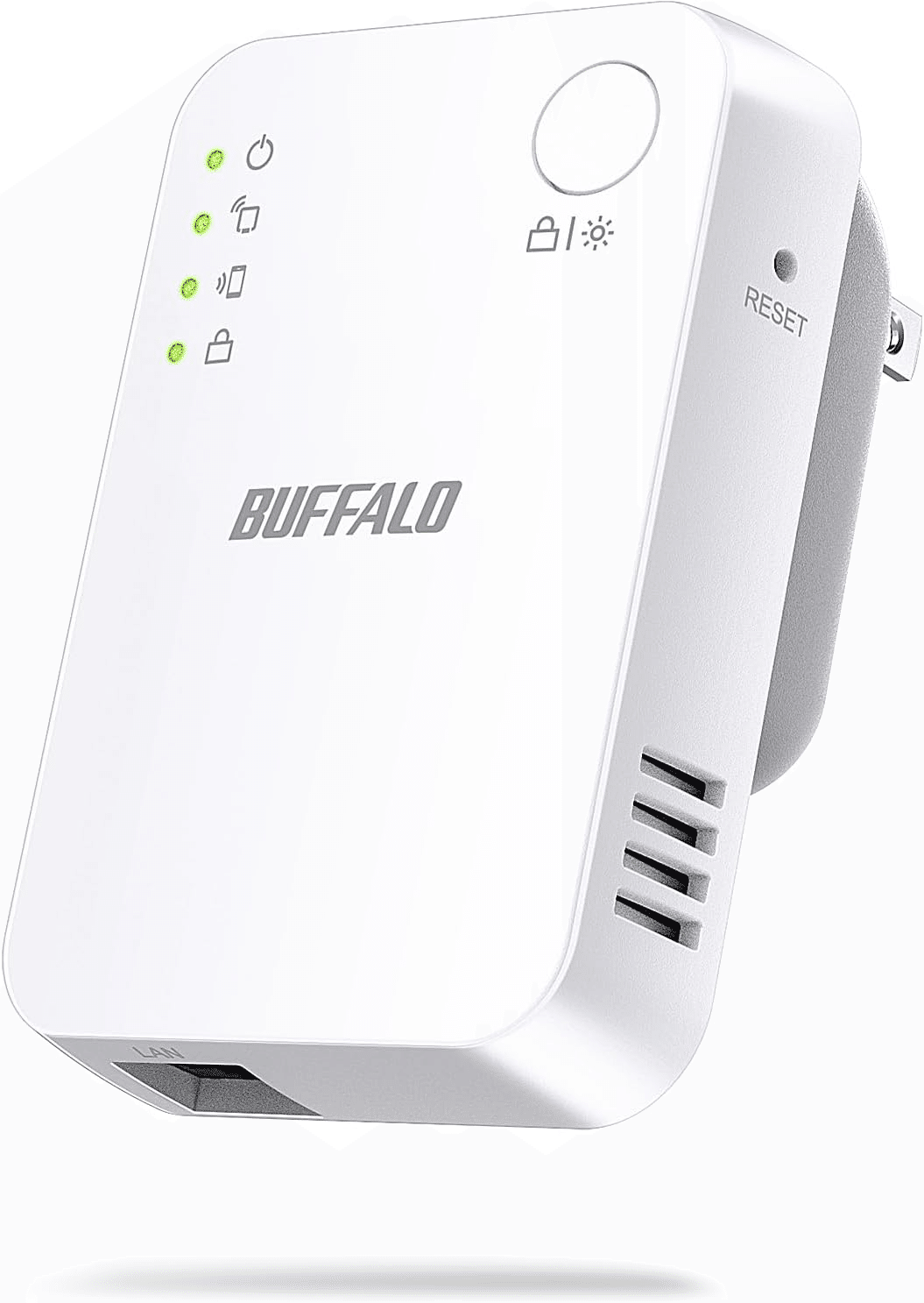 バッファロー WiFi中継機 WEX-1166DHPL/N ハイパワーコンセント直挿し