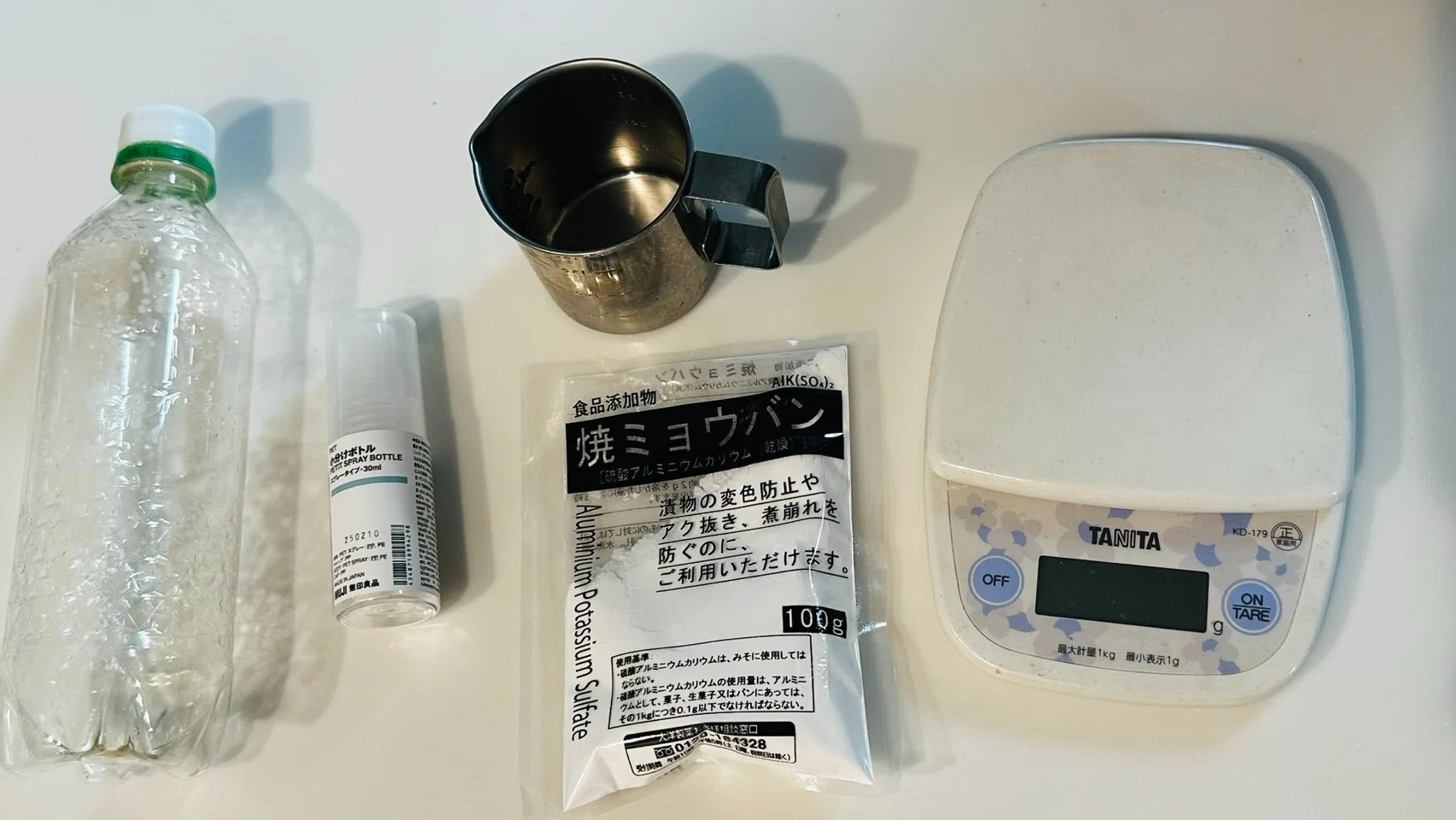 ミョウバン 水 作り方