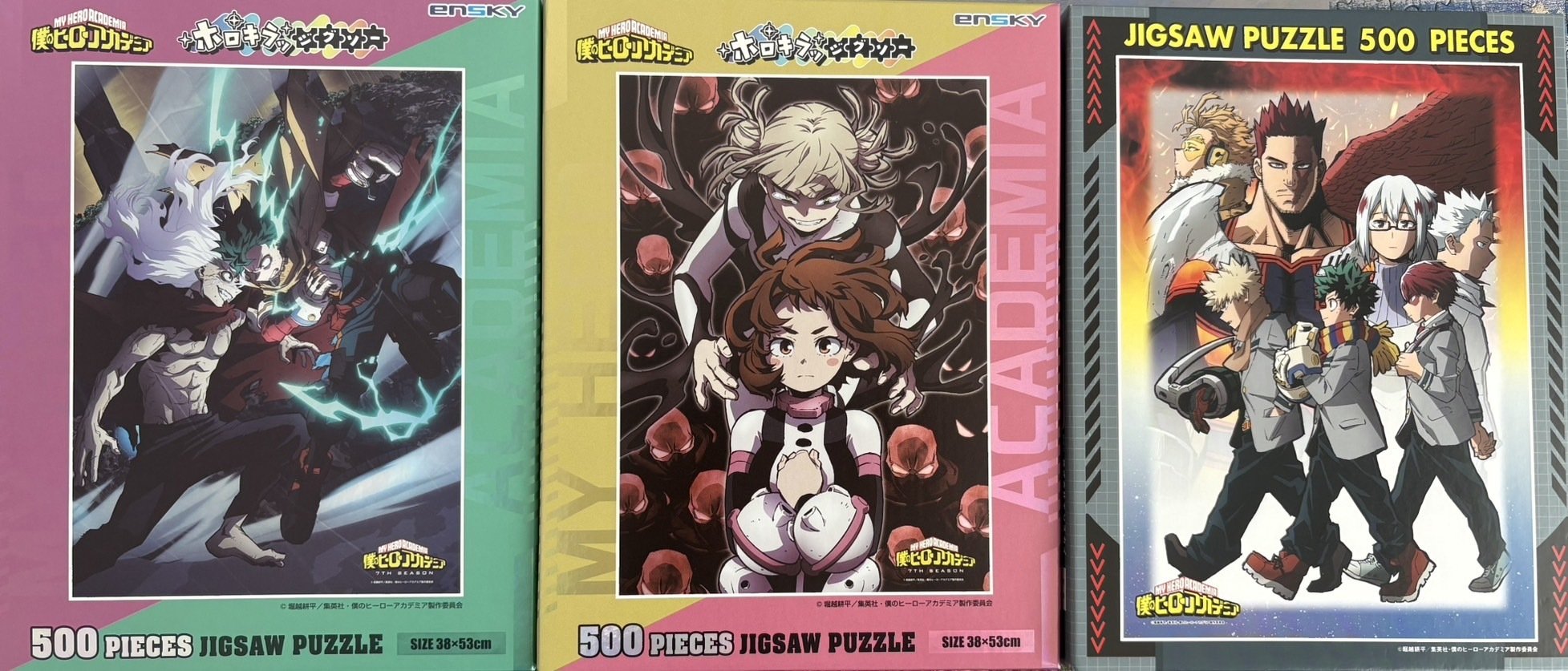 🧩6【購入品紹介】8・9月はヒロアカ祭り！モザイクアート＆ホロキラ