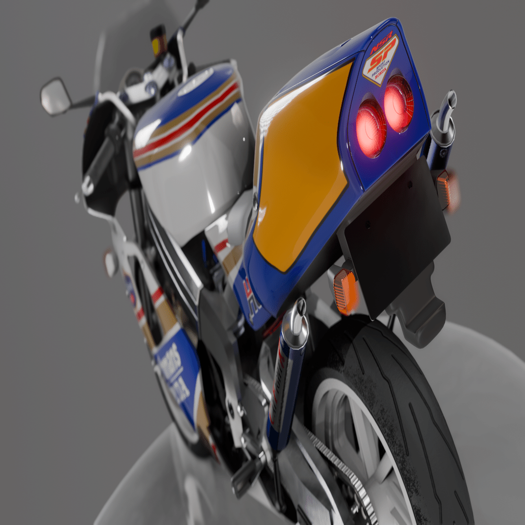 blender日記 NSR250R(MC21)完成と称したただの日記｜ひそう/HI50UFACTORY