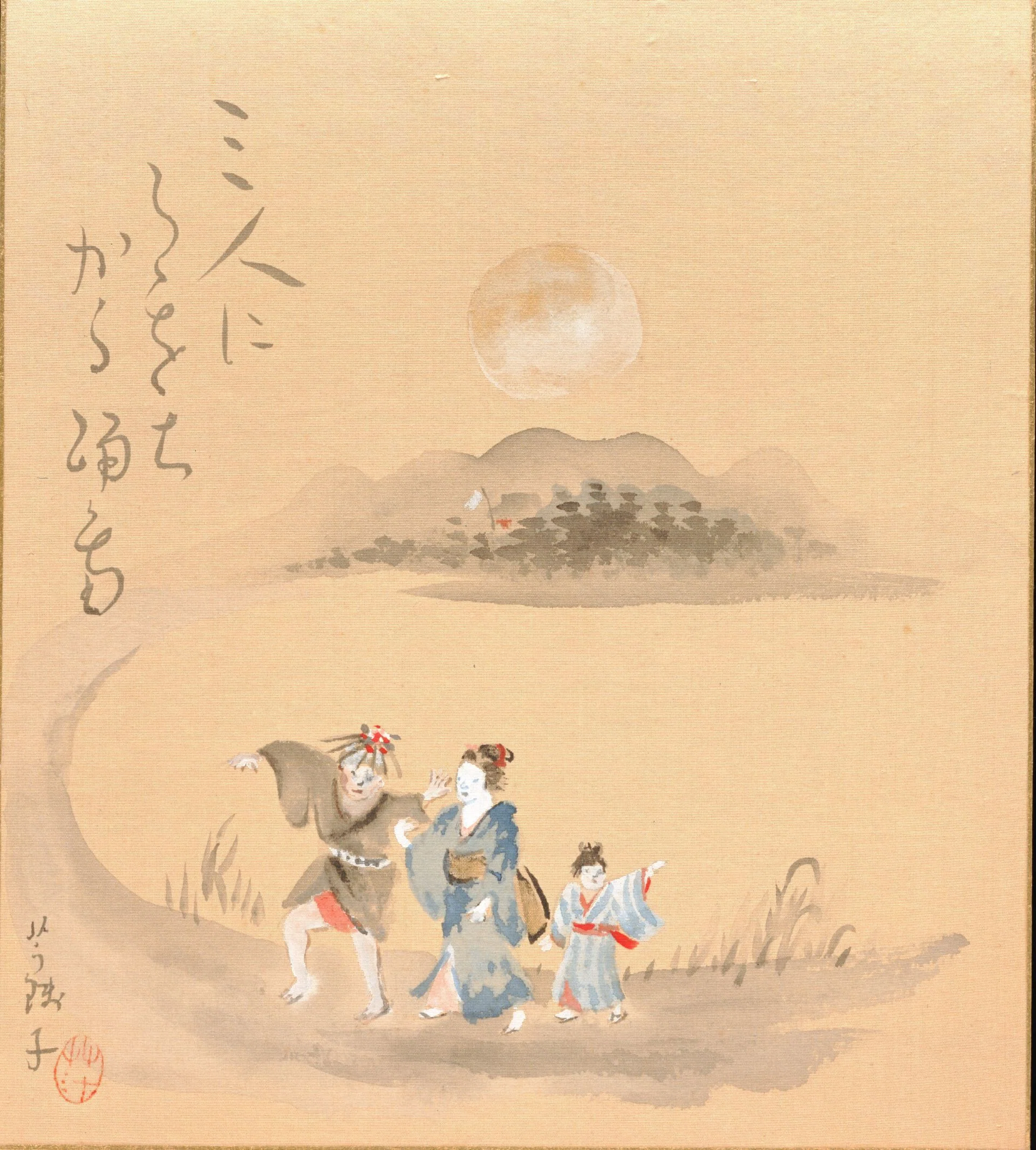 作品一覧】小川芋銭《十二ヶ月図》｜講談社野間記念館