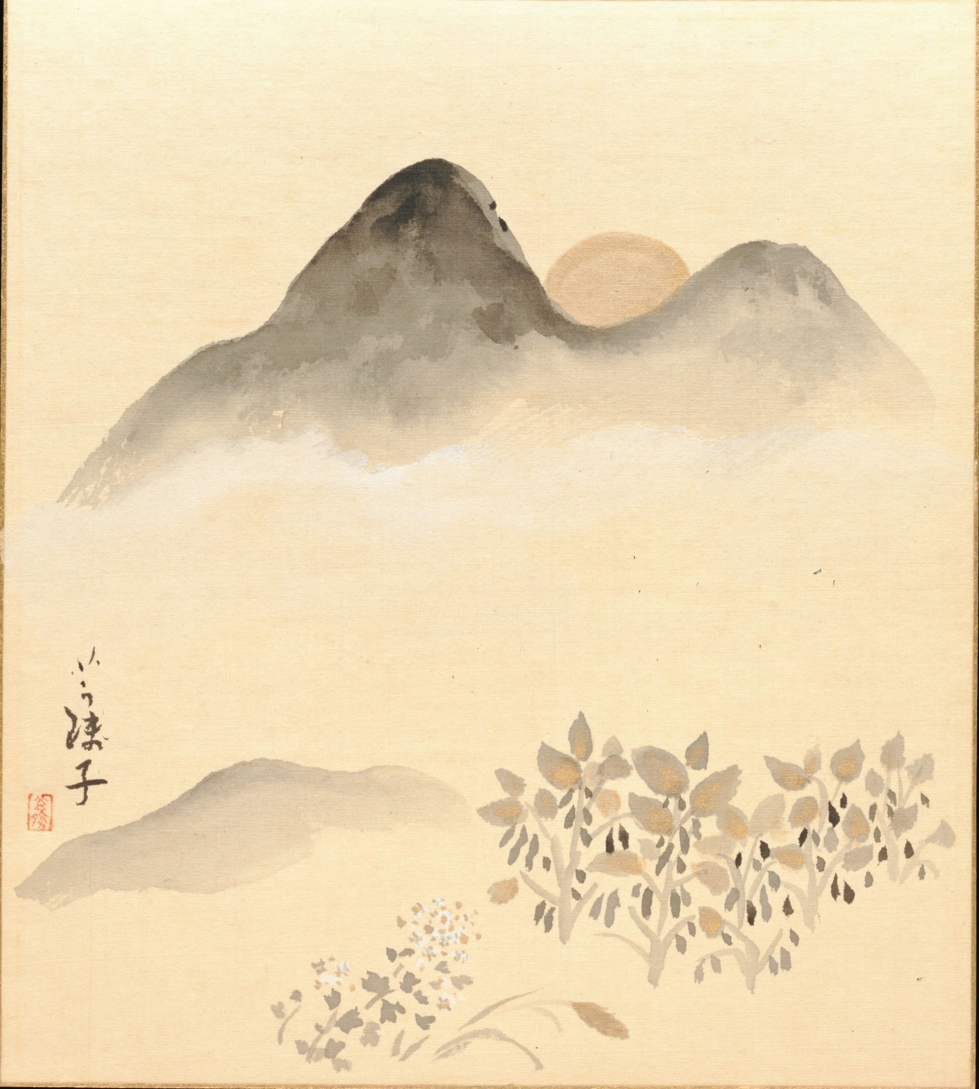 作品一覧】小川芋銭《十二ヶ月図》｜講談社野間記念館