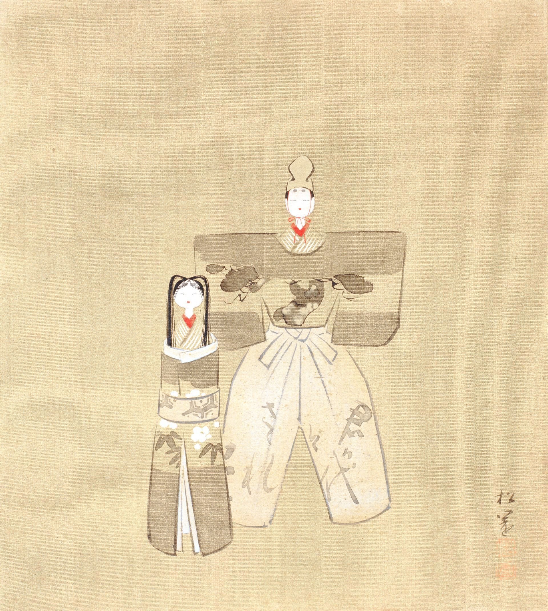 作品一覧】上村松園《十二ヶ月図》｜講談社野間記念館