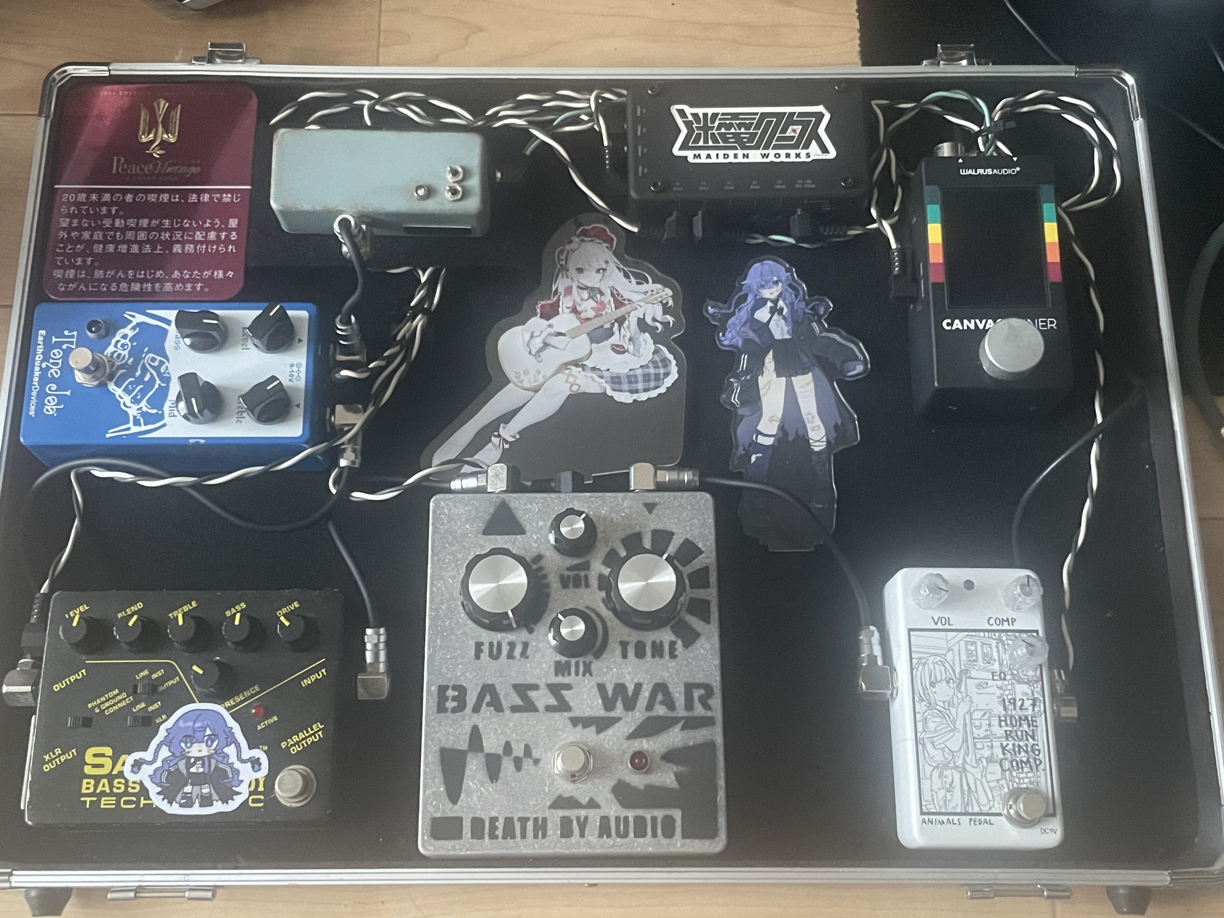 (最終価格)ギター エフェクターボード エフェクターボード 2023スタート♪ - Guitar野郎の日記