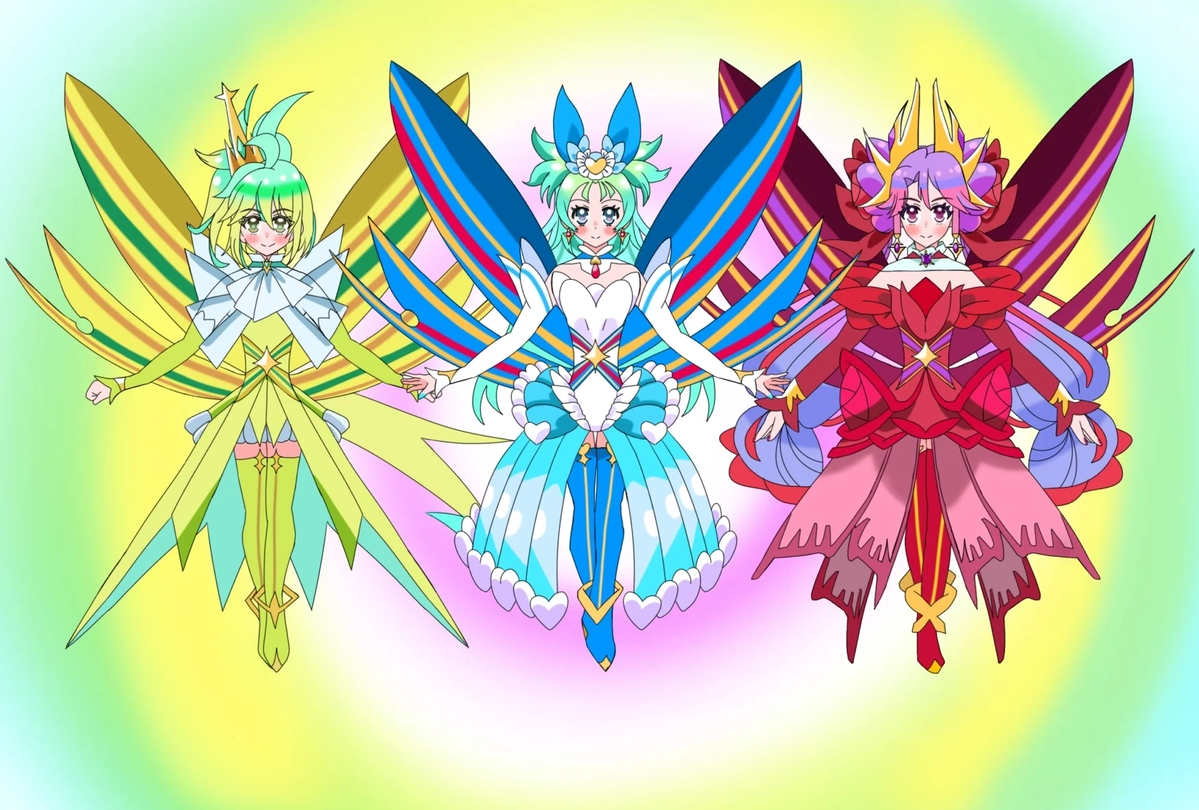 プリンセスの新しい力 テイクミーハイヤーver. ｜絵描きの冒険者KATOSAN