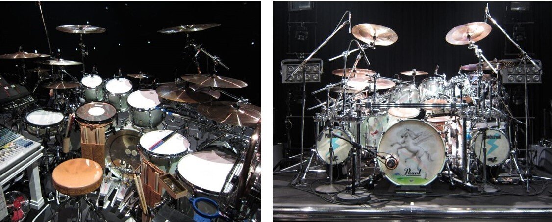 LUNA SEA 真矢さんのドラムセット｜たこ