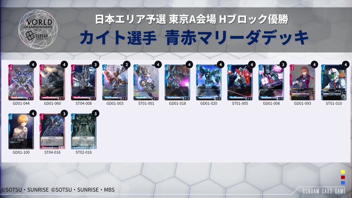 ガンダムカードゲーム 赤青 マリーダ デッキ クシャトリヤ バンシィ ガンダムカード 赤青バンシィ 赤青マリーダ クシャトリヤ デッキ