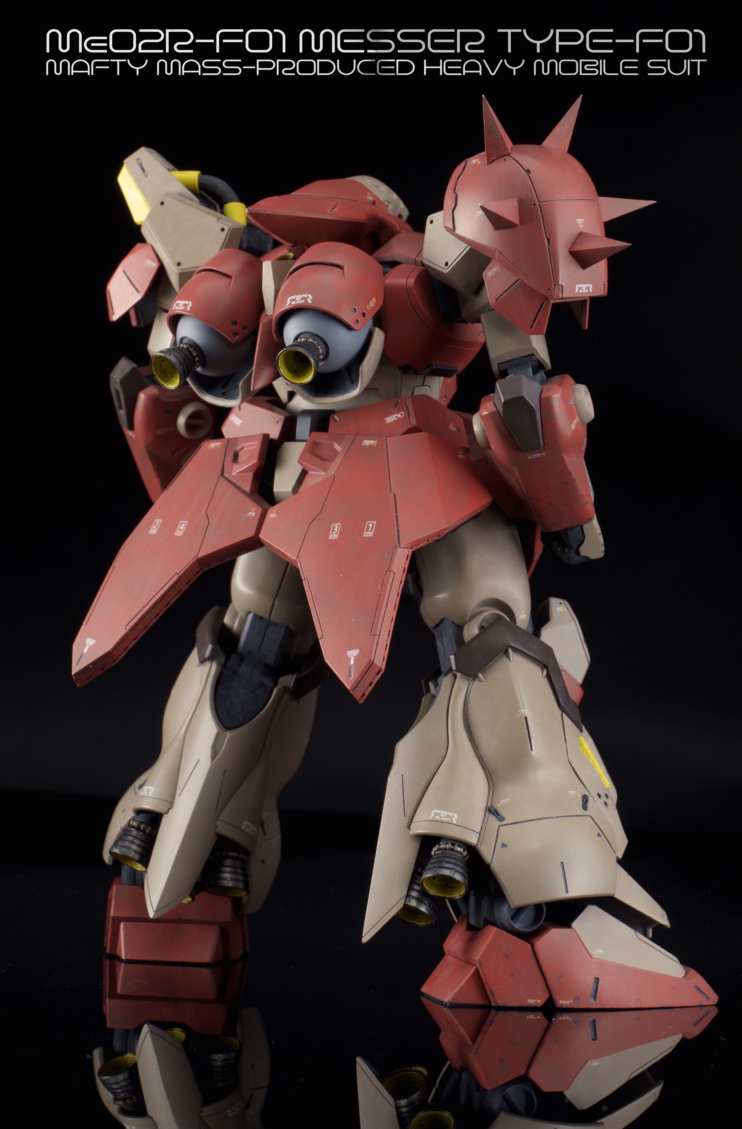 HGUCメッサーF01型完成しました｜まサる(msr457)