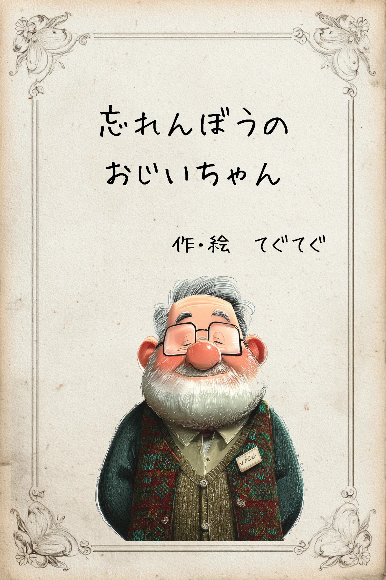 認知症のおじいちゃんと孫の物語――私が絵本を作ることにした理由｜tegutegu