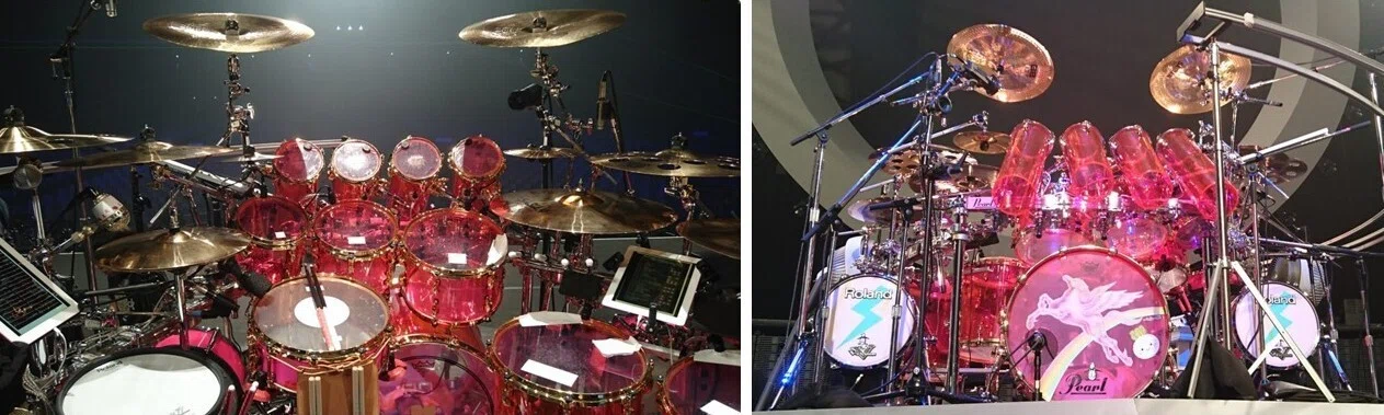 LUNA SEA 真矢さんのドラムセット｜たこ